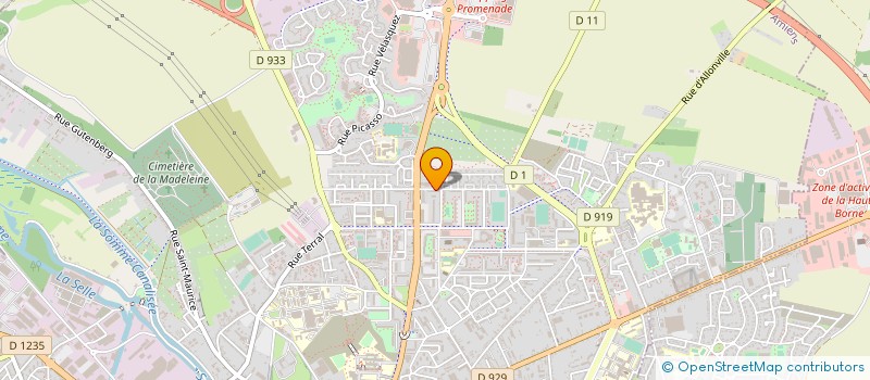 localisation de l'entreprise 2MSB  AMIENS