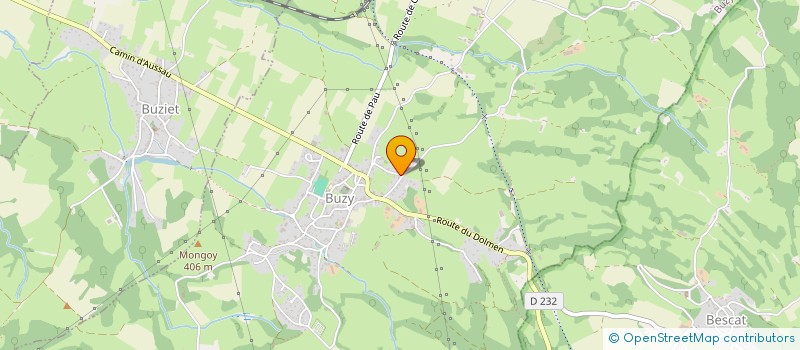 localisation de l'entreprise 2MSBF  BUZY