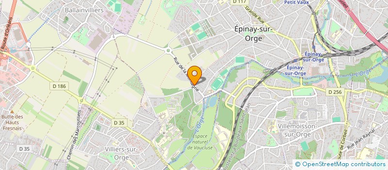 localisation de l'entreprise 2MSEA  EPINAY-SUR-ORGE