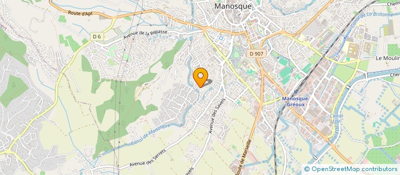 localisation de l'entreprise 2MSG à MANOSQUE