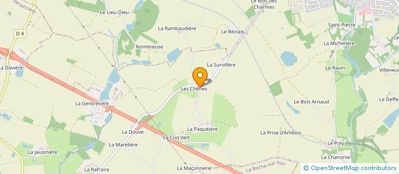 localisation de l'entreprise 2MTB  MOUILLERON-LE-CAPTIF