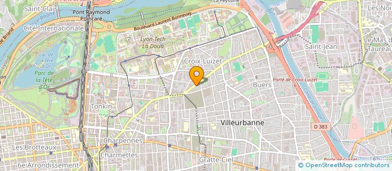 localisation de l'entreprise 2MTC  VILLEURBANNE