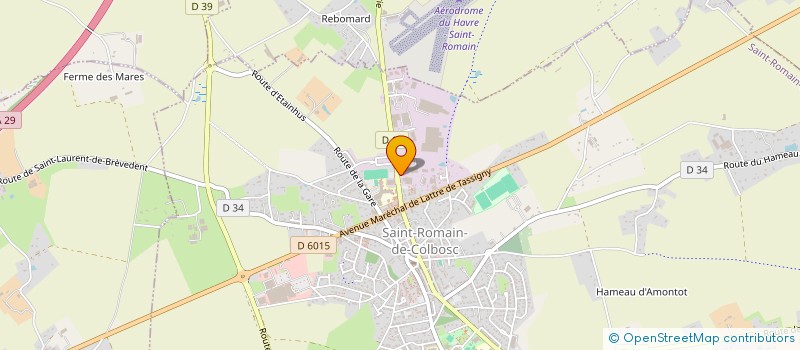 localisation de l'entreprise 2MTI  SAINT-ROMAIN-DE-COLBOSC