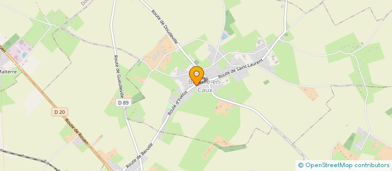 localisation de l'entreprise 2MTL  BERVILLE-EN-CAUX