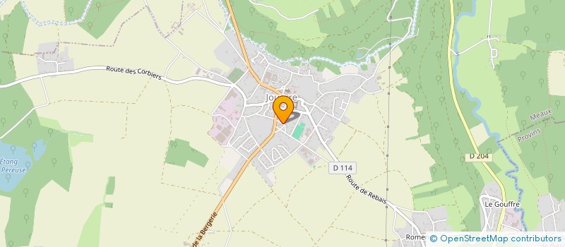 localisation de l'entreprise 2MV  JOUARRE