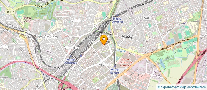 localisation de l'entreprise 2MV CONSULTING à MASSY