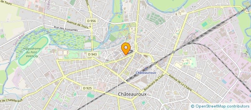 localisation de l'entreprise 2MVP à CHATEAUROUX