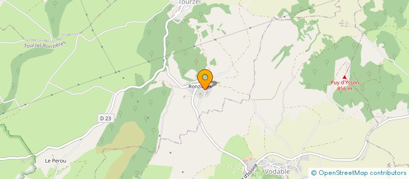 localisation de l'entreprise 2MVR  TOURZEL-RONZIERES