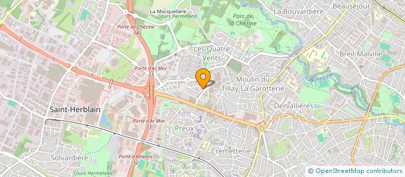 localisation de l'entreprise 2MWG  SAINT-HERBLAIN