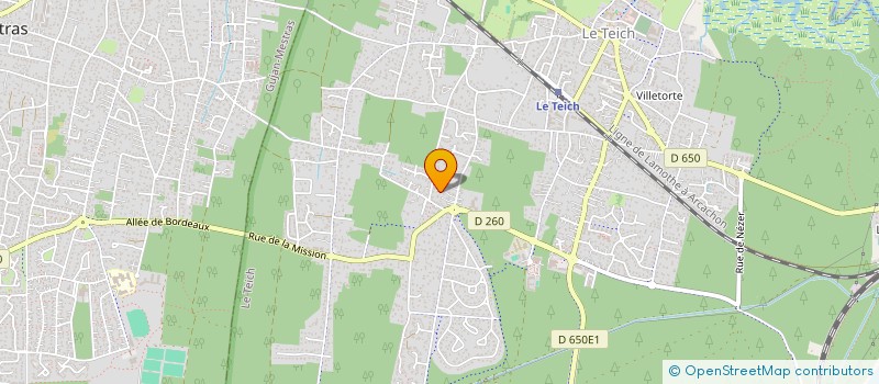 localisation de l'entreprise 2MWP  LE TEICH