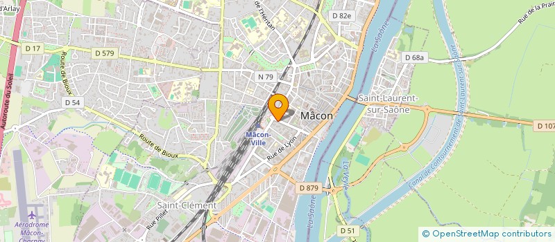 localisation de l'entreprise 2N  MACON