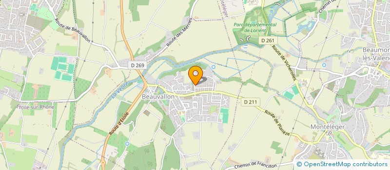 localisation de l'entreprise 2N  BEAUVALLON