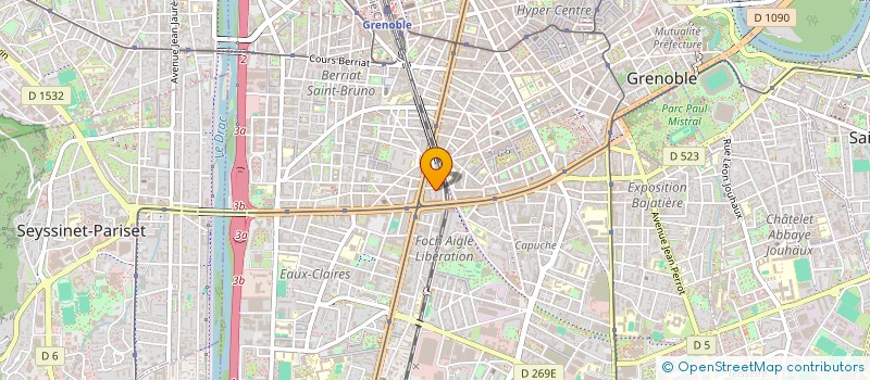 localisation de l'entreprise 2N CONCEPT  GRENOBLE