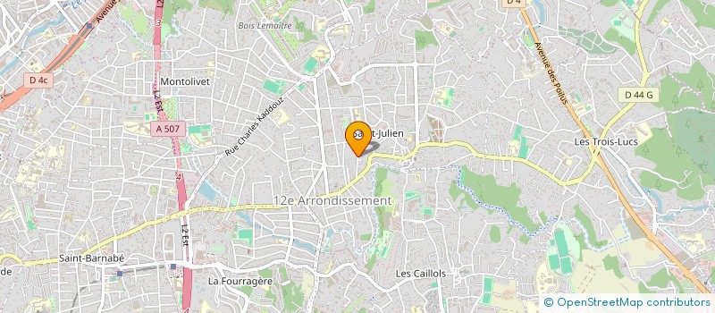 localisation de l'entreprise 2N CONCEPTS à MARSEILLE
