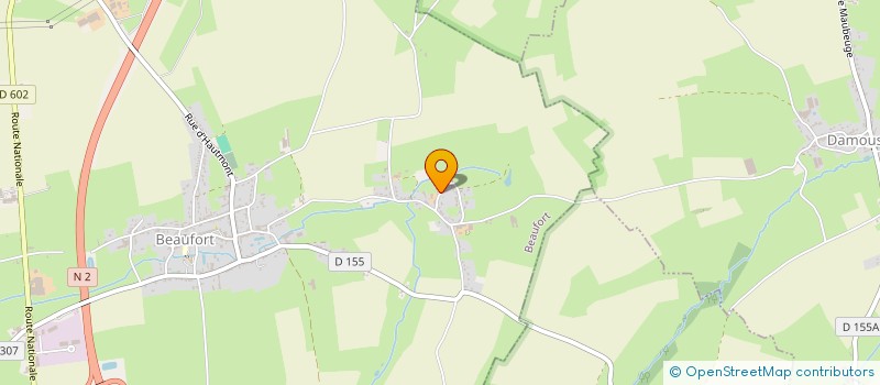 localisation de l'entreprise 2N FACTORY  BEAUFORT
