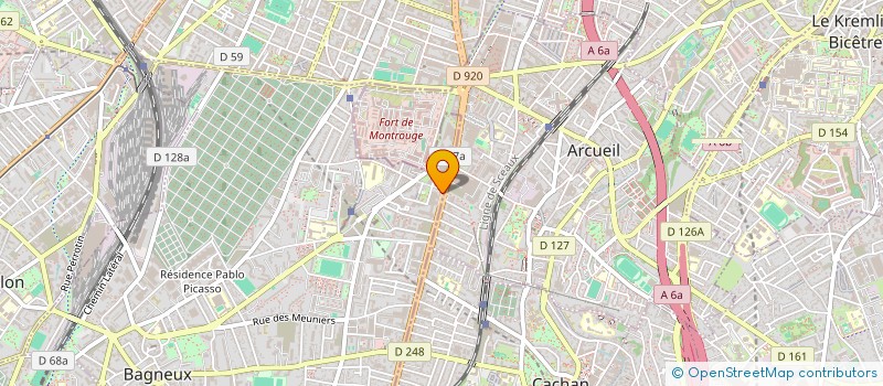 localisation de l'entreprise 2N FRANCE à BAGNEUX