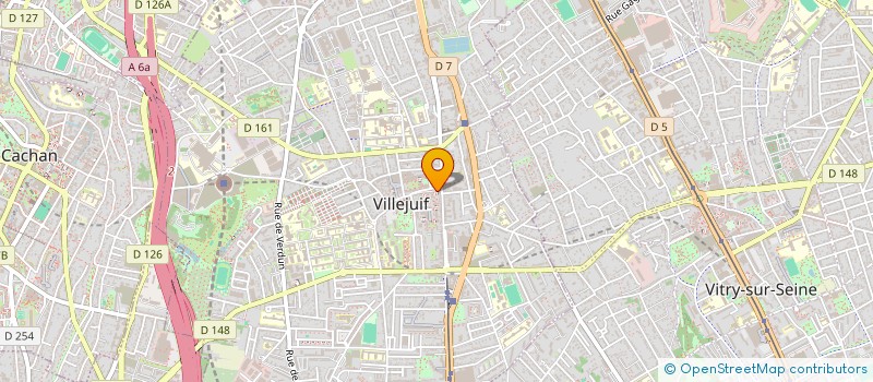 localisation de l'entreprise 2N H à VILLEJUIF