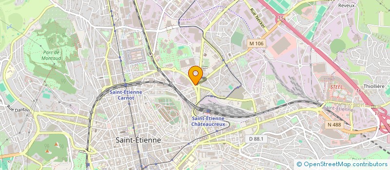 localisation de l'entreprise 2N RACING  SAINT-ETIENNE