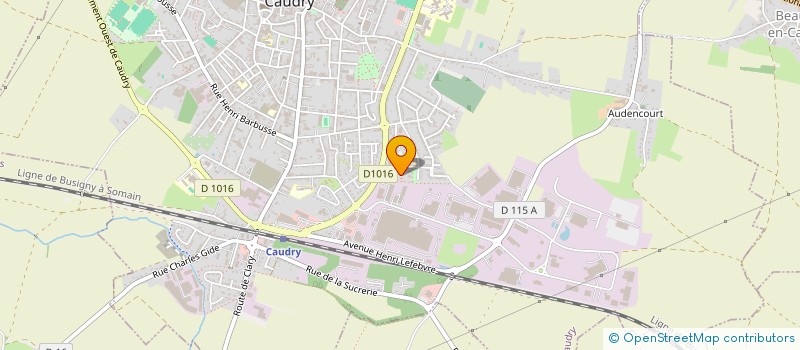 localisation de l'entreprise 2N RACING  CAUDRY