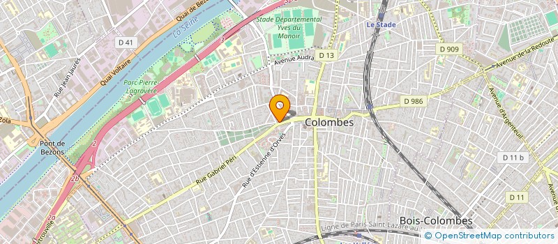 localisation de l'entreprise 2N SECURITE PRIVEE à COLOMBES