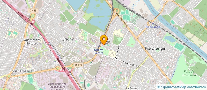 localisation de l'entreprise 2N SERVICES à RIS-ORANGIS