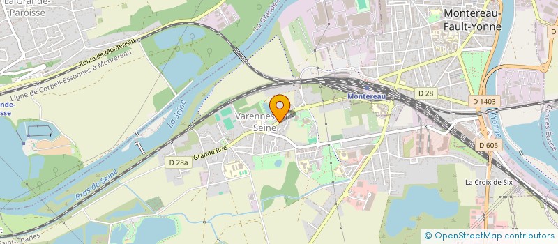 localisation de l'entreprise 2N SERVICES  VARENNES-SUR-SEINE