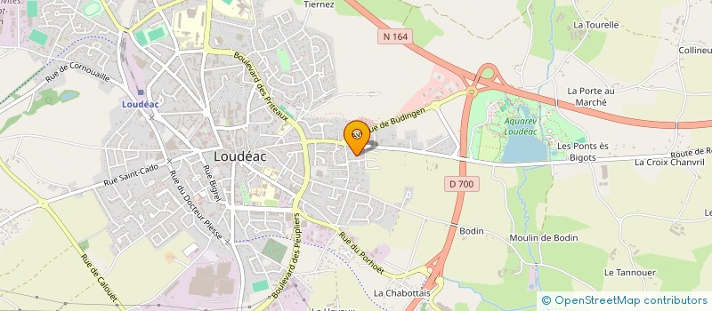 localisation de l'entreprise 2N2L à LOUDEAC