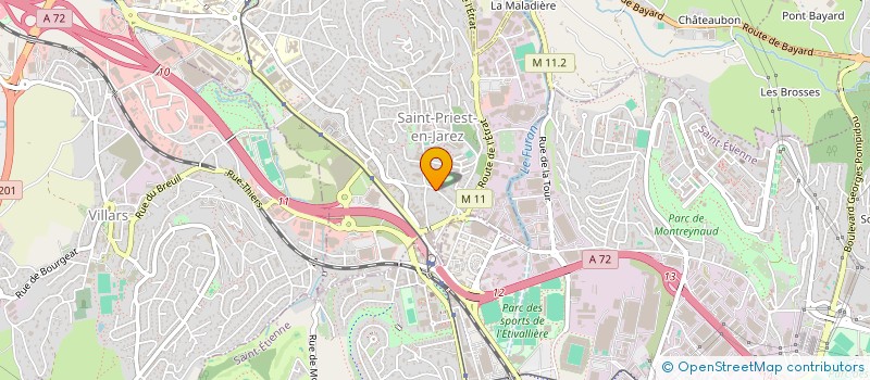 localisation de l'entreprise 2NAI  SAINT-PRIEST-EN-JAREZ