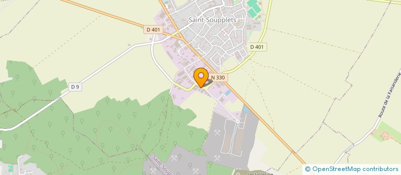 localisation de l'entreprise 2NAR  SAINT-SOUPPLETS