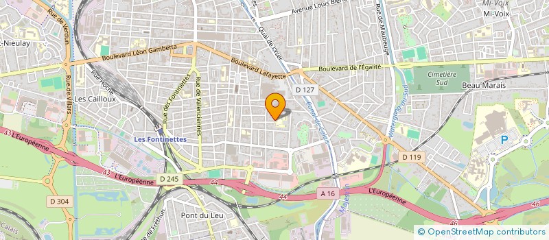 localisation de l'entreprise 2NBL  CALAIS