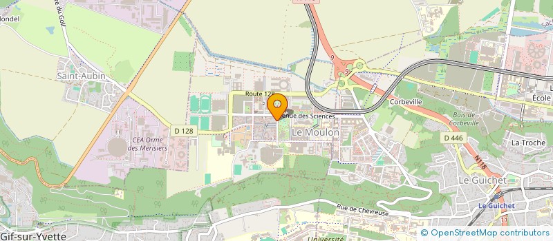 localisation de l'entreprise 2NDRUN  GIF-SUR-YVETTE