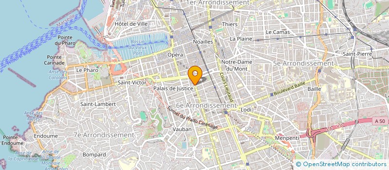 localisation de l'entreprise 2NEA à MARSEILLE