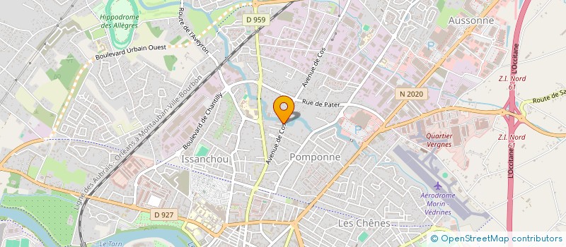 localisation de l'entreprise 2NKF  MONTAUBAN