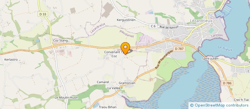 localisation de l'entreprise 2NMC2  PLEUDANIEL