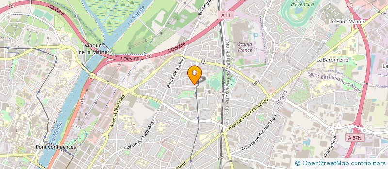 localisation de l'entreprise 2NR à ANGERS