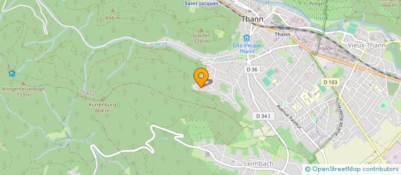 localisation de l'entreprise 2NR  THANN