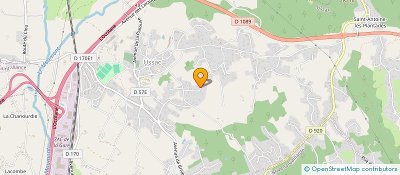 localisation de l'entreprise 2O HOLDING  USSAC