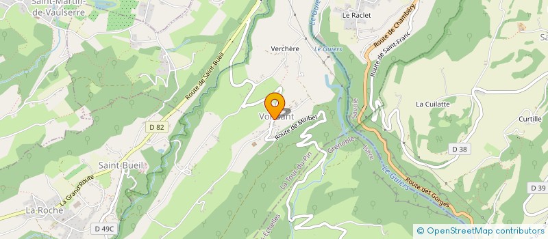 localisation de l'entreprise 2P FRANCE  SAINT-SULPICE-DES-RIVOIRES