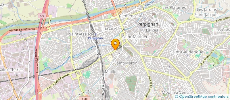 localisation de l'entreprise 2P IMMO-EXPERTISES  PERPIGNAN