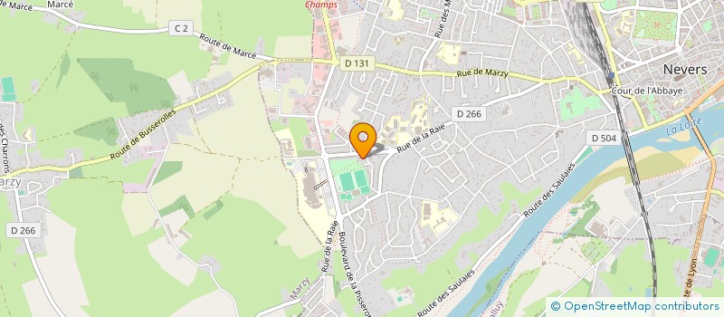 localisation de l'entreprise 2P.LM INVESTISSEMENT à NEVERS
