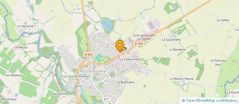 localisation de l'entreprise 2P N à ROCHESERVIERE