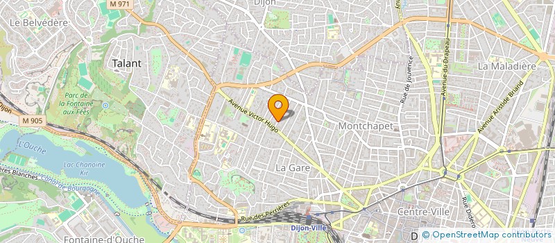 localisation de l'entreprise 2P PATRIMOINE  DIJON