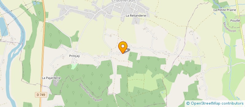 localisation de l'entreprise 2P PCB CONCEPT à AVAILLES-EN-CHATELLERAULT