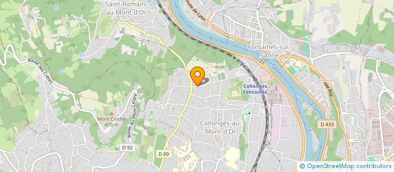 localisation de l'entreprise 2P PERFORMANCE  COLLONGES-AU-MONT-D'OR