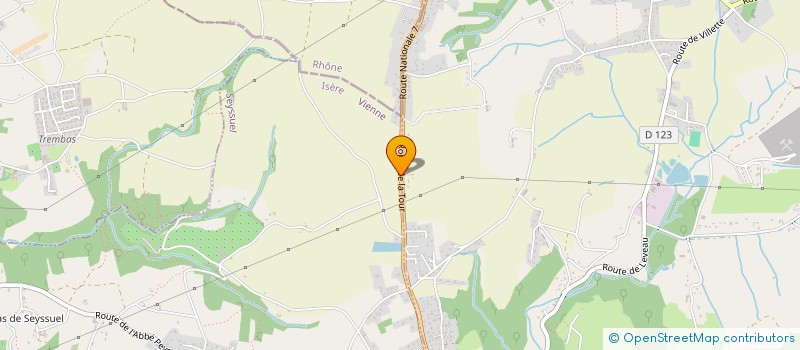 localisation de l'entreprise 2P PLOMBERIE  LES COTES-D'AREY