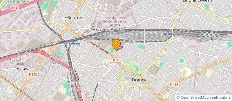 localisation de l'entreprise 2P SERVICES  DRANCY