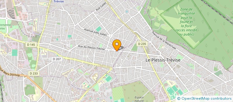 localisation de l'entreprise 2P2B  CHAMPIGNY-SUR-MARNE