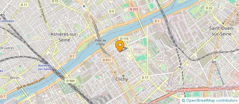 localisation de l'entreprise 2P2G à CLICHY