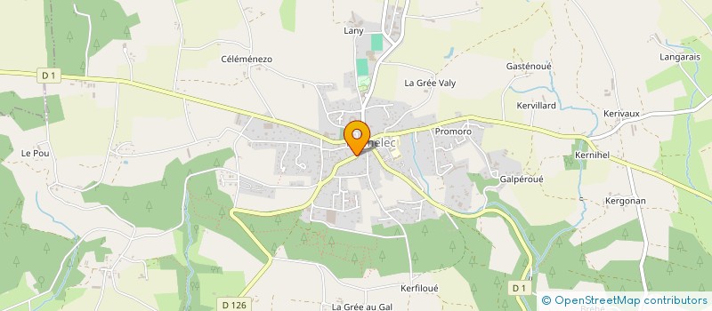 localisation de l'entreprise 2P2M  QUIBERON