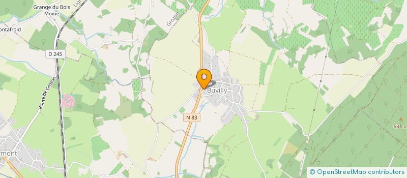 localisation de l'entreprise 2P2M  BUVILLY